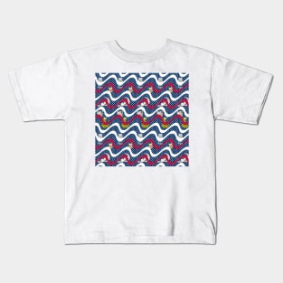 4 th of July Cats Kids T-Shirt